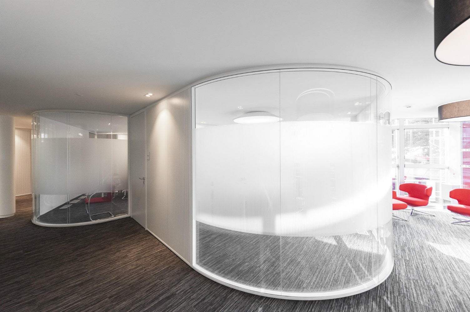 全景弧形双玻隔断 全景弧形双玻隔断